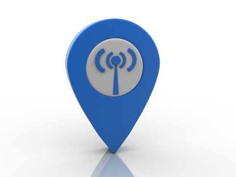 3d  rendering travel and navigation planning, concept