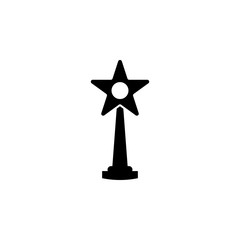 Winner cup star icon. Element of winner award. Premium quality graphic design icon. Signs and symbols collection icon for websites, web design, mobile app