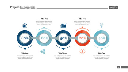 Poster - Marketing strategy slide template. Business data. Graph, diagram, design. Creative concept for infographic, report. Can be used for topics like evaluation of data, scheme, strategy 