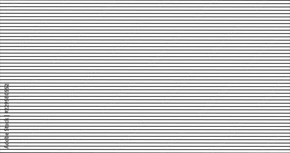 black horizontal stripes pattern, seamless texture vector background. - obrazy, fototapety, plakaty 