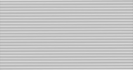 black horizontal stripes pattern, seamless texture vector background.