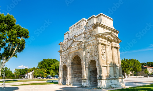 Cuadros en Lienzo The Triumphal Arch of Orange, France