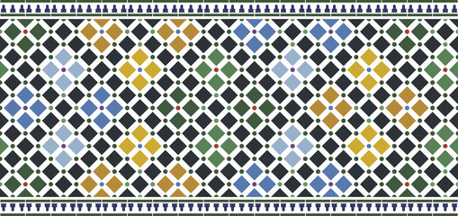 wall tiles alhambra design
