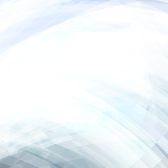 Poster - Subtle white background with gray and light blue lines. Minimal vector pattern