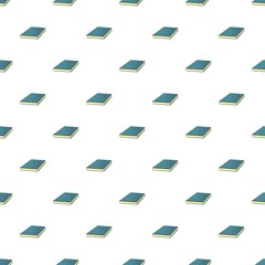 Poster - Blue book pattern seamless repeat background for any web design
