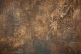 Fototapeta Desenie - Dark brown stucco Background texture