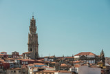 Fototapeta Na sufit - Porto in Portugal and its ancient and picturesque architecture of buildings and houses surrounding the Douro River