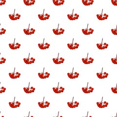 Poster - Rowan pattern seamless repeat background for any web design