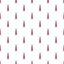 Pink Tie Pattern Seamless Repeat Background For Any Web Design