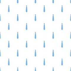 Poster - Blue striped tie pattern seamless repeat background for any web design