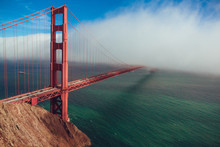 Golden Gate Bridge In The Fog
