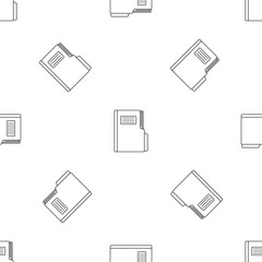 Poster - folder pattern seamless vector repeat geometric for any web design