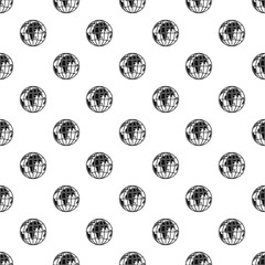 Poster - planet earth pattern seamless vector repeat geometric for any web design