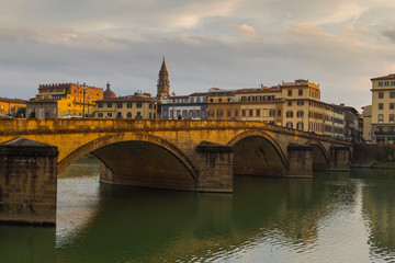 florenz arno ansicht italien stadt cityscape citta tuscany toskana italia