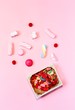 © Foodlovers - Sweets, colorful candies with colorful backgrounds