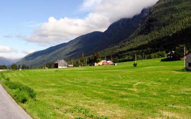 Canvas Print - Norway Countryside