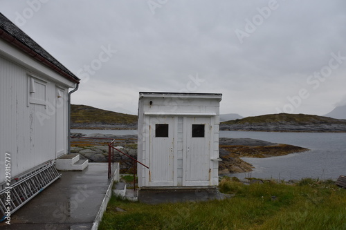 Leuchtturm Norwegen Nordland Tranoy Tranoy Fyr Insel Ebbe