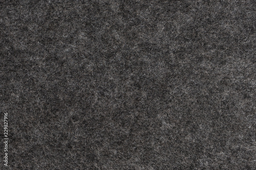 Cuadros en Lienzo Dark Grey felt texture. Closeup view.