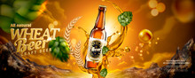 Wheat Beer Banner Ads