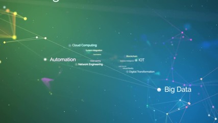 Wall Mural - technology machine learning