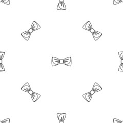 Poster - bow tie pattern seamless vector repeat geometric for any web design