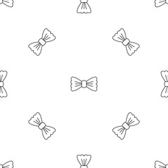 Poster - vintage bow tie pattern seamless vector repeat geometric for any web design