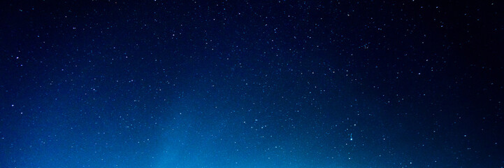 horizontal background of the night starry sky