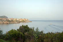 Beautiful View From The Hilltop: One Of The Promontories Along Marina Di Camerota’s Coastline, Italy