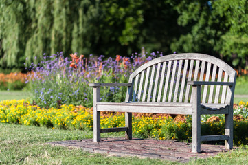 bench in the park