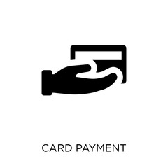 Card payment icon. Card payment symbol design from Payment collection.