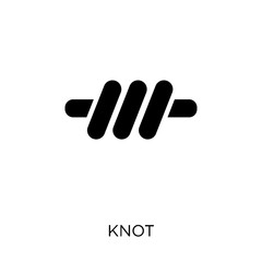 Knot icon. Knot symbol design from Nautical collection.