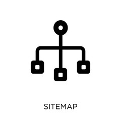 Wall Mural - Sitemap icon. Sitemap symbol design from SEO collection.