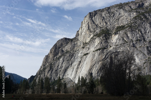 Photo Rock Wall in Yosemite Valley