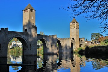 Pont Valentré à Cahors.