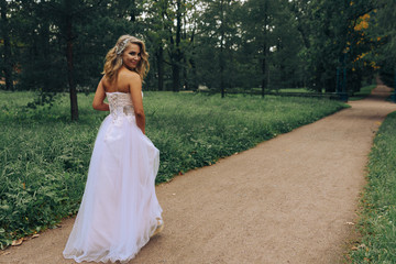 woman, pink, dress, young, beautiful, spring, flower, flowers, girl, model, garden, beauty, sun, park, white, hair, fashion, female, brunette, nature, tree, happy, summer, women, smile, makeup, outdoo