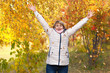 © Luca9257 - Portrait middle aged woman in autumn park
