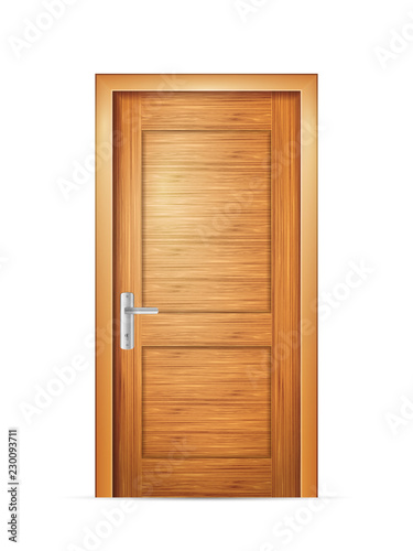 Dekoracja na wymiar  drewniane-drzwi