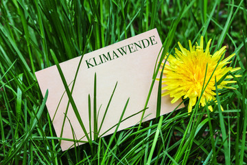 Canvas Print - Klimawende