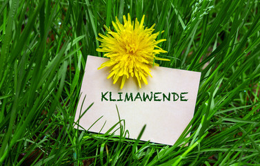 Canvas Print - Klimawende