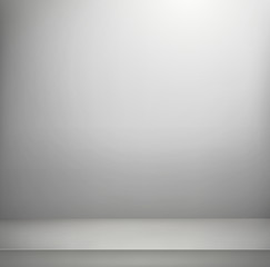 Aufkleber - Bright illuminated room vector illustration