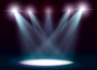Wall Mural - spotlight vector background. vector illustration eps10.
