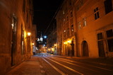 Fototapeta Uliczki - street at night