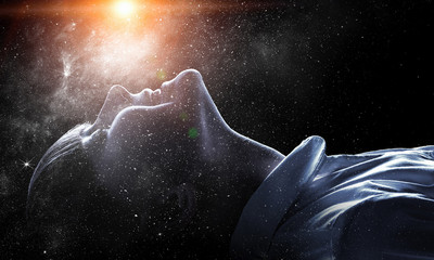 Wall Mural - mystery of space world