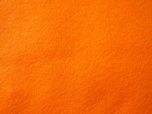 Orange Felt Background, Orange Texture