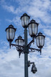 Lamp Post with Clouds