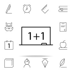 Poster - board icon. school icons universal set for web and mobile