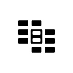 Poster - Combine cells 36 icon. One of simple collection icons for websites, web design, mobile app