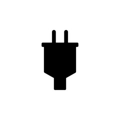 Poster - European plug icon. One of simple collection icons for websites, web design, mobile app