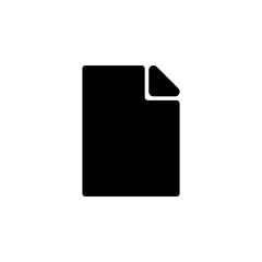 Poster - Paper icon. One of simple collection icons for websites, web design, mobile app