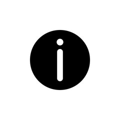 Poster - information icon. One of simple collection icons for websites, web design, mobile app